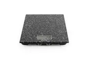 Salter Glitter Electronic Kitchen Tare Zero Digital Glass Weight Scale 5kg Black