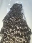SM Hair 100% Virgin Hair Silky & Beautiful 22” 130% Density Curly Dark Brown