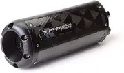 Two Brothers Racing Kawasaki ZX-6R (2009-12) Black Series Slip-on with M-2 Carbon Silencer 005-2410407V-B