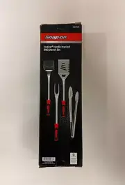 Snap-On Tools Instinct Handle Inspired BBQ Utensil Set 4pc Brand NEW in Box