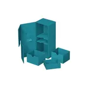 Ultimate Guard Twin Flip'n'Tray 266+ XenoSkin Monocolor Petrol Deck Box