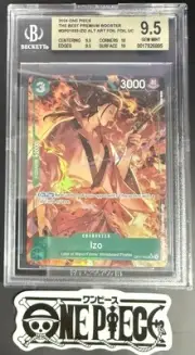 BGS 9.5 One Piece OP01-033 UC* Izo Alt Art Foil - English - PRB01 - Graded