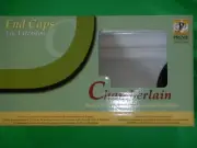 TSI Prime CB4103 CHAMBERLAIN WHITE 3" END CAPS (CASE OF 4)-BUY 4 AND SAVE