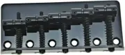 Black 5 String Vintage style Bridge for J Bass P bass Top Load