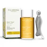 在飛比找PChome24h購物優惠-CLARINS 克蘭詩 身體調和按摩組[護理油100ml+紓