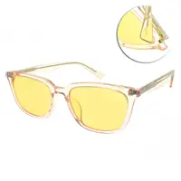 在飛比找PChome24h購物優惠-CARIN 歐美風方框 太陽眼鏡 (透明粉 黃)#KRIST