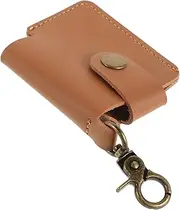 NULYLU Lighter Case for Cigarette Lighter Leather Sleeve Safety Buckle Waterproof for Outdoor Use