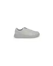 Calvin Klein Kaylee Platform Sneaker Women White Leather - Sneakers - Gray