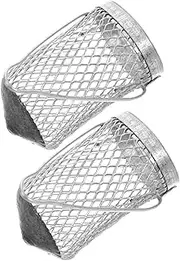 TOGEVAL 2pcs Fishing Bait Cage Fishing Bait Traps Fishi Bait Trap Carp Fishing Bait Trap Cage Bait Holder Fishing Feeder Bait Cage Fish Trap Fishing Lure Holder Bait Bowl Fishing Device