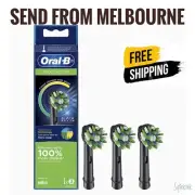 NEW Braun Oral-B Power Toothbrush Cross Action Refills 3 Pcs Brush Black Edition