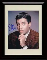 Unframed Jerry Lewis Autograph Promo Print - Portrait