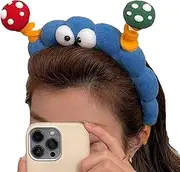[Generic] Cute Headbands for Women - Big Eyes Hair Hoop | Elastic Hairband Accessories for Gym Running Summer Sports Washing Workout