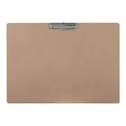 Marbig Masonite A3 Clipboard w/ Small Clip Landscape Writing File Hardboard