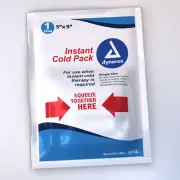 24 Instant Ice Cold Packs 6"x8" First Aid Emergency Survival EMT Paramedic Kits