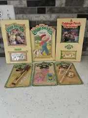 Vintage Cabbage Patch Lot Cassette Pencils Erasers Toppers 1980’s