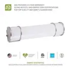 LED Vanity Linear Flush Mount Vanity Lighting Fixture Set of 2, Dimmable