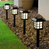在飛比找松果購物優惠-【STAR CANDY】太陽能草坪燈 花園小夜燈 插地燈 庭