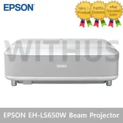 EPSON EH-LS650W 3,600 Lumens 120" 4K PRO-UHD Laser Beam TV Projector - Tracking
