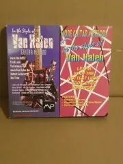 Guitar Methods & More Guitar Methods in the style of Van Halen VHS