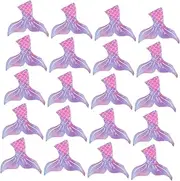 HONITANO 20 Sheet Mermaid Napkin Ocean Party Decorations Sea Animal Napkins Mermaid Scales Party Napkins Under The Sea Party Favors Mermaid Party Supplies Mermaid Party Napkins Purple Paper