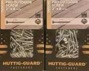 10 Pounds Huttig-Guard 2" x 8 Pro Outdoor Decking Screws w/T-20 Star Drive