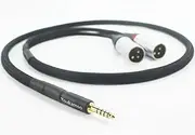 Youkamoo 4.4mm to Dual XLR Male Balanced Audio Headphone Adapter Silver Plated Cable 5 FT 1.5M
