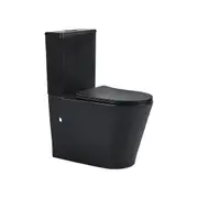 Tornado Silent Flush Back To Wall Toilet Suite Soft Close Seat Ceramic P S TRAP