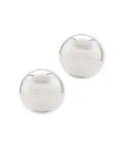 Bloomingdale's Fine Collection Ball Stud Earrings in 14K White Gold