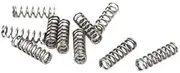 10pcs 0.5mmx3mmx10mm 304 Stainless Steel Compression Springs Silver Tone