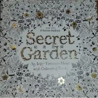 在飛比找蝦皮購物優惠-近全新《Secret Garden 祕密花園》舒壓著色本｜塗