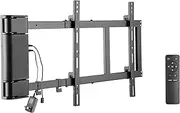 ynVISION.DESIGN Motorized Swing Out Wall Mount Bracket for 32" - 75" TV with Remote Control | Swivels Up to 90 Degrees | Compatible w/Samsung, LG, or Universal Remote (Pack of 1)