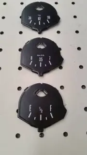 Ford Fairmont GT GS Dashboard Plates Suit Sth African XW XY GT GS GTHO HO Dash