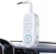 Car AUX Adapter,2-in-1 Car Speaker Receiver | Portable Car Wireless Receiver, Car Wireless Transmitter for Wired Headphones/Speaker