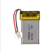 Rechargeable 3.7V 950Mah 902540 LiPolymer Battery For Gps DVD Smart Watch PH2.0