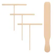 Spreader Crepe Maker T Shaped Tool Crepes Cooking Utensils Pancakes Crepe Rake