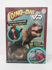 Abacus Brands Dino Dig Vr Goggles for Mobile Virtual Reality Kids Science Kit