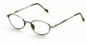 Reptile Gecko Designer Reading Glasses in Bronze ; +1.25