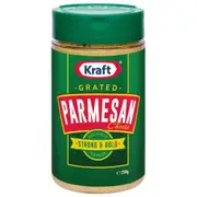 Kraft Cheese Parmesan Grated 250g x 1