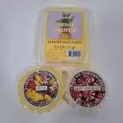 Yankee Candle Sonoma wax tarts melts Pineapple Peppermint Freesia Retired Rare