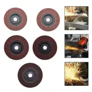 Louver Blade Red Sand Flap Discs for Angle Grinder Sanding and Polishing