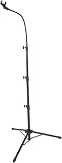 QUMIIRITY Height Adjustable Microphone Tripod Stand Sturdy Stable Mic Support for Home Stage Performances Compatible Mic Accessory with Non Slip Base