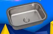 Mini Stainless Steel Single Sink for Camper Van 360x258mm