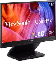 VP16-OLED 15.6 Inch 1080P Portable OLED Monitor with 2 Way Powered 40W USB C, Pa