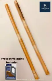 2 Filipino Plain Escrima Kali Arnis Rattan Stick Doce Pares 28"