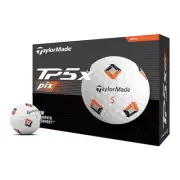 TAYLORMADE TP5X PIX 2 DOZEN GOLF BALLS - WHITE - NEW 2024 BALL - VALUE PLUS!
