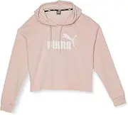 [PUMA] Women's Essential Cropped Logo Hoodie