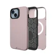 iPhone 15 Plus Rugged Shockproof Case Cover - Best Quality, Flexible & Strong, Lightweight, Heavy-Duty Protection, Durable, MagSafe Compatible - Rose Gold