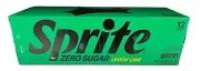 Sprite Zero Sugar Lemon Lime Soda 12 pack