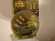 Monster Car Audio Interlink 201XLN 2 Channel 5 Meter Directional Interconnect
