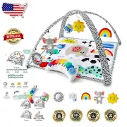 7-in-1 Unisex Baby Play Gym and Padded Mat for Early Milestones - Easy Setup